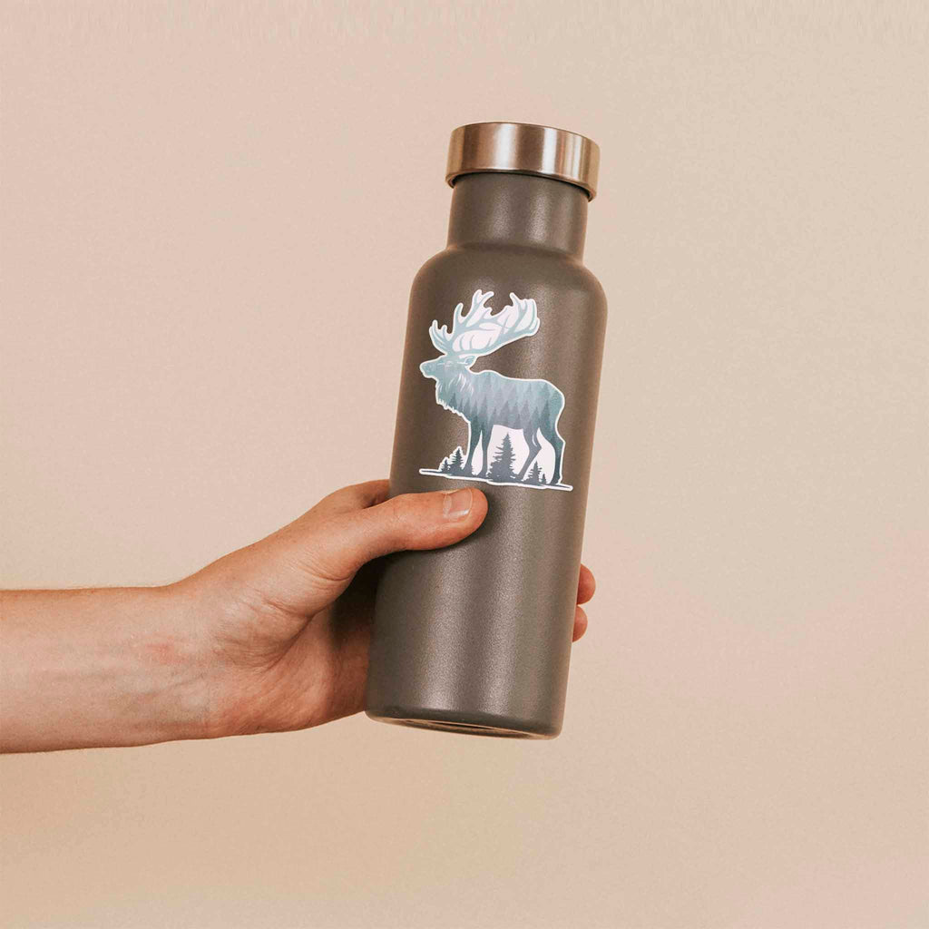 Mountain Forest Elk Sticker