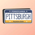 Pittsburgh Pennsylvania Car Magnet - Flexible PA Fridge Magnet