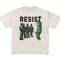Portland Frog "Resist Fascism" T-Shirt - Anti-Fascism Activism Graphic Tee, Unisex Political Statement Shirt