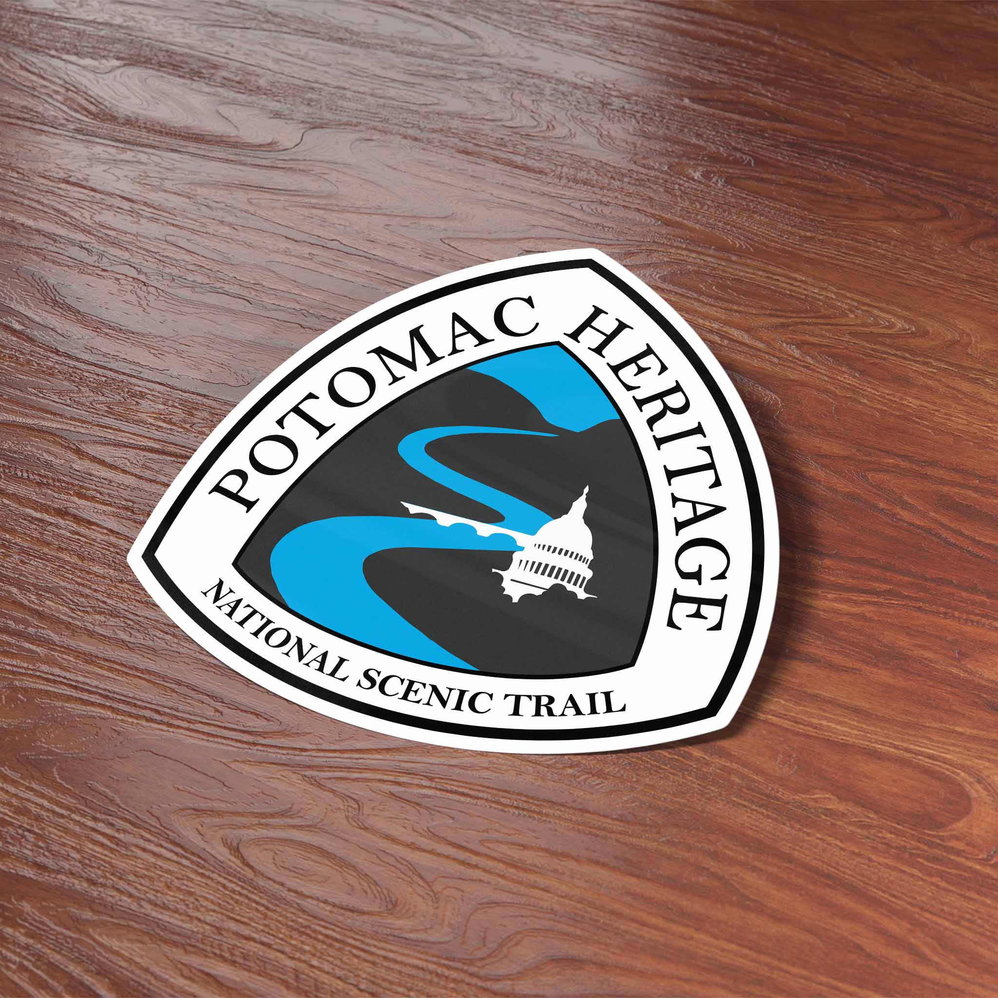 Potomac Heritage Trail Sign Sticker