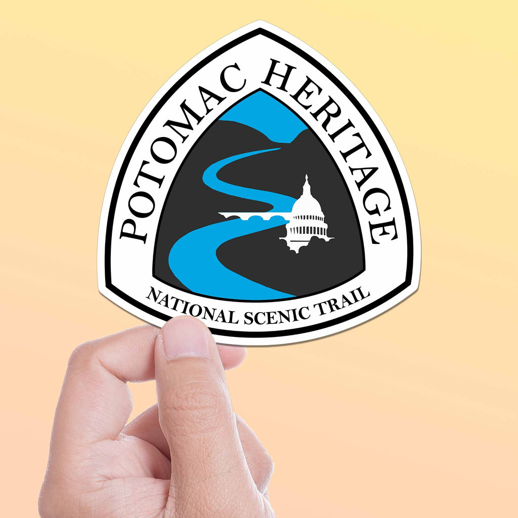 Potomac Heritage Trail Sign Sticker