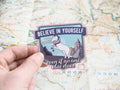 Unicorn Believe in Yourself Vinyl Sticker
