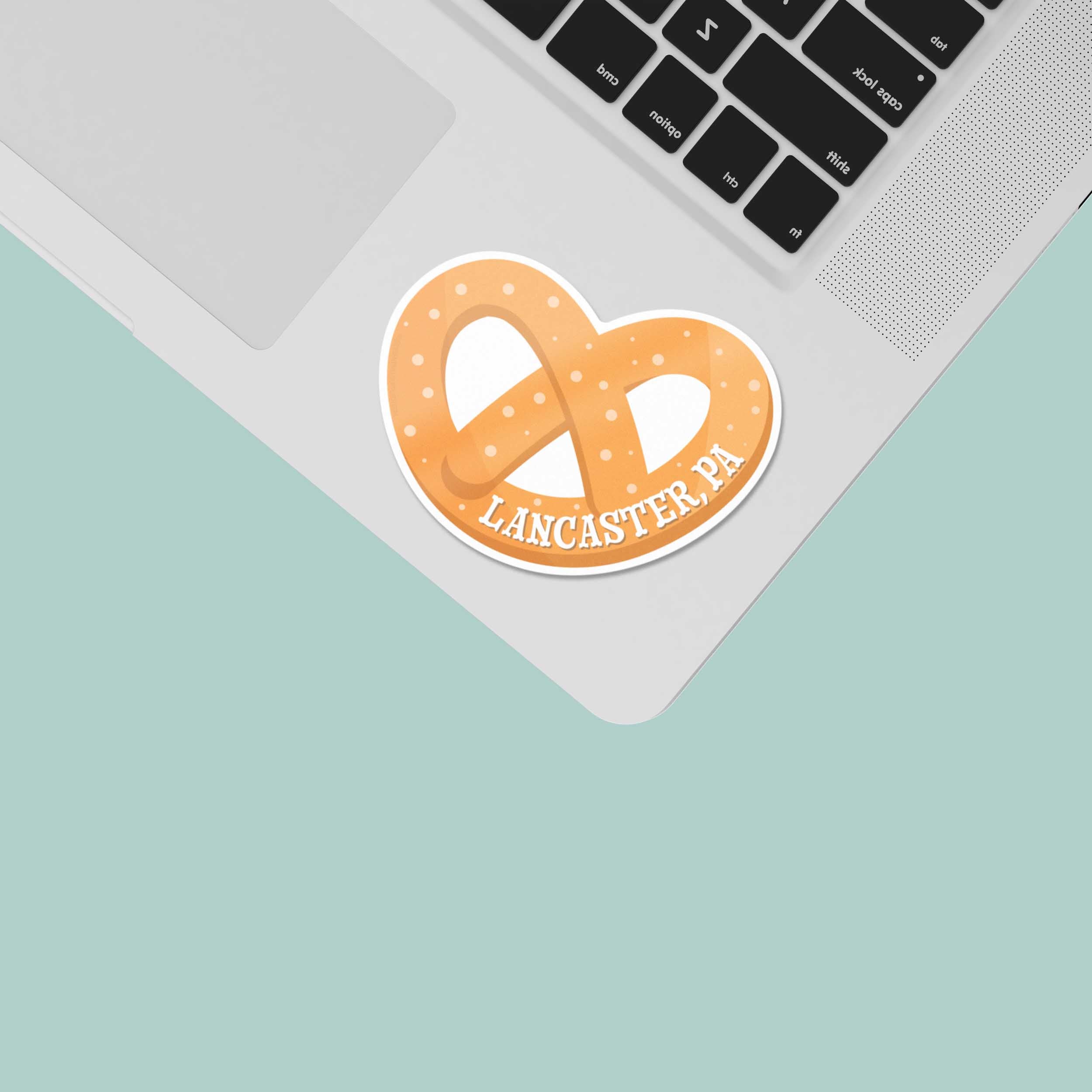 Lancaster Soft Pretzel Sticker - Cute Pennsylvania Decal