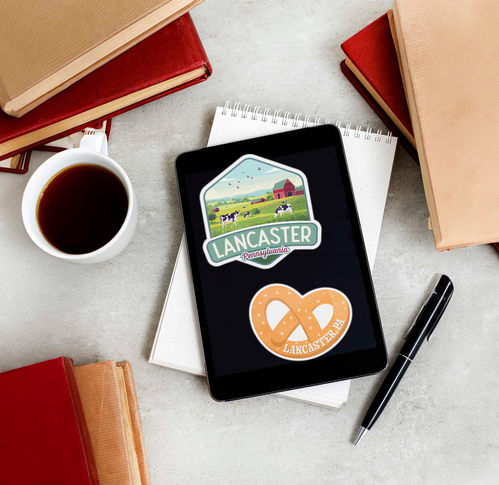 Lancaster Farm Sticker - Cute Pennsylvania Decal