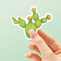 Prickly Pear Cactus Sticker