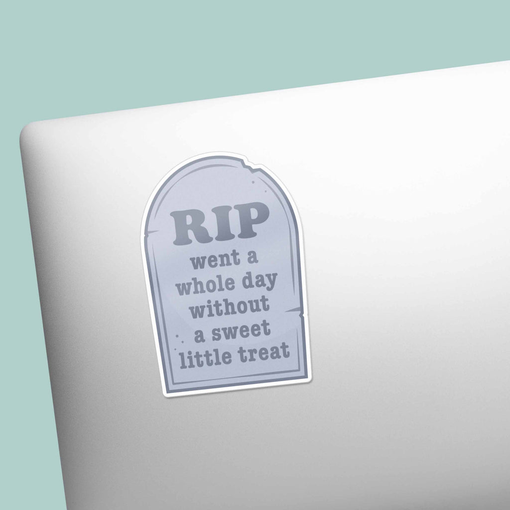 Sweet Little Treat Sticker - Funny Girl Dinner Decal