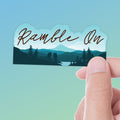 Ramble On Lyrics Nature Sticker