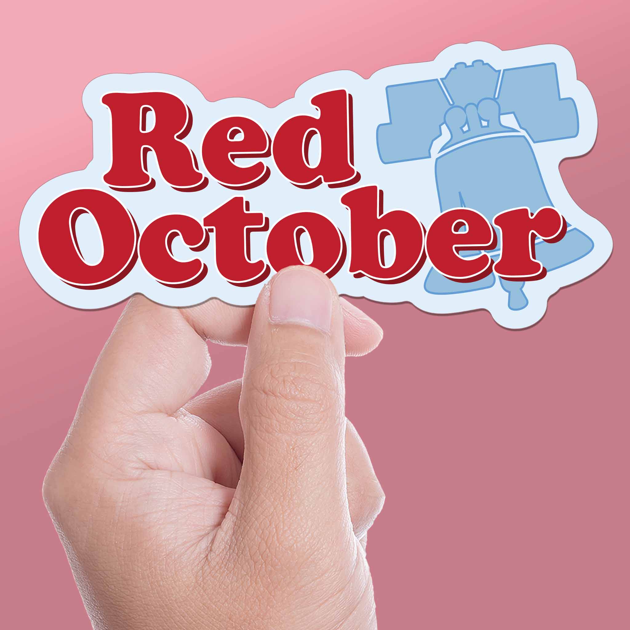 Red October Philadelphia Sticker
