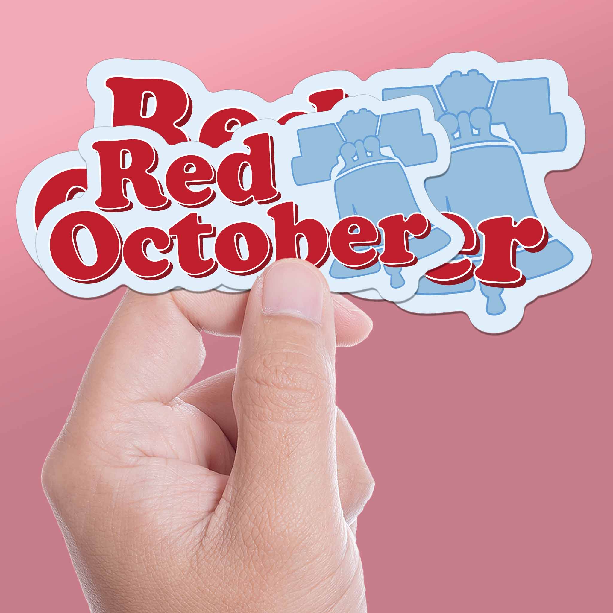 Red October Philadelphia Sticker