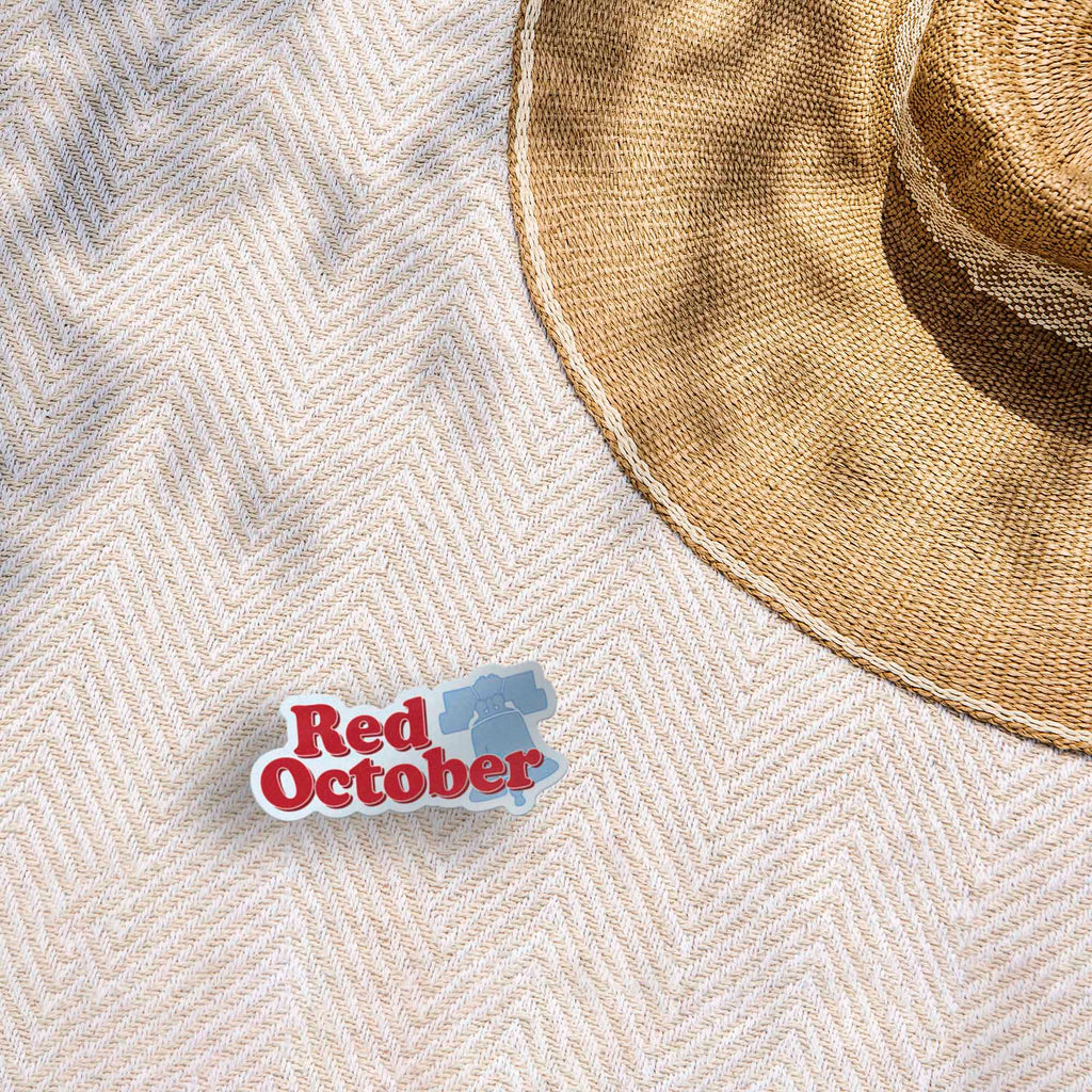 Red October Philadelphia Sticker