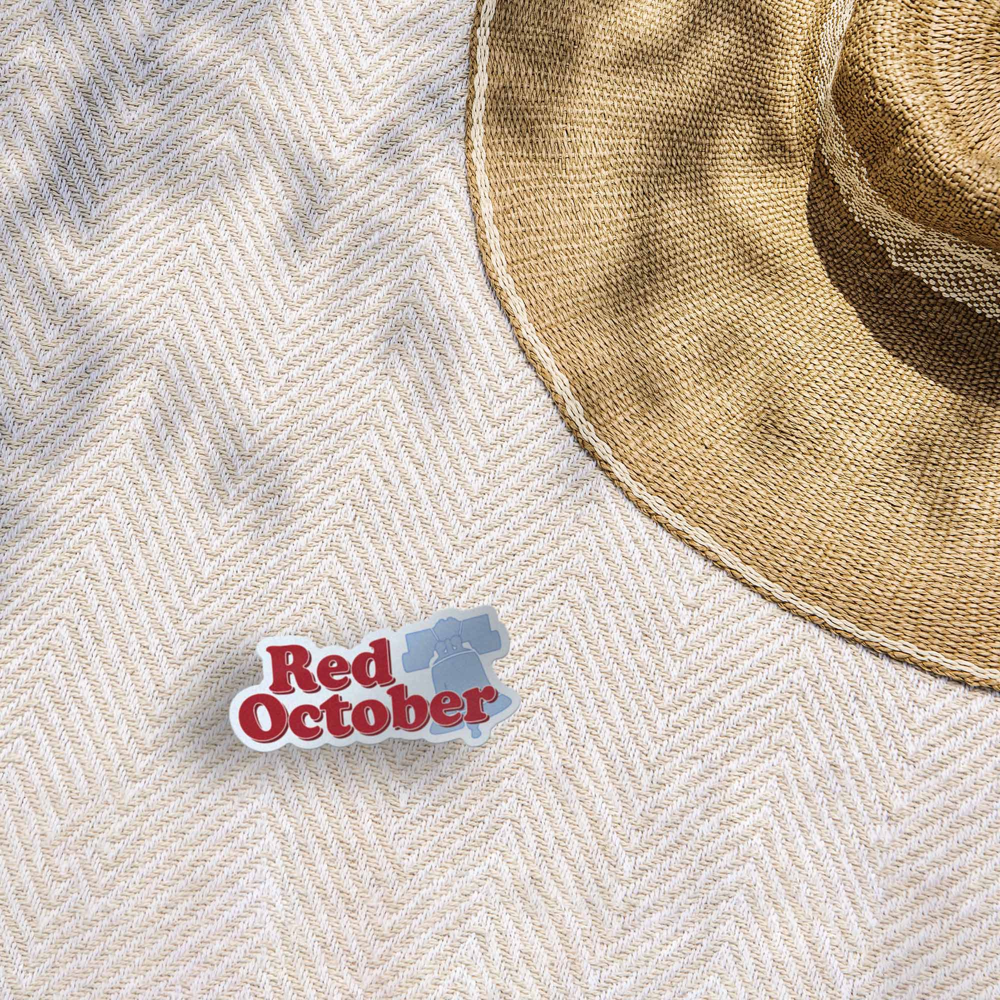 Red October Philadelphia Sticker