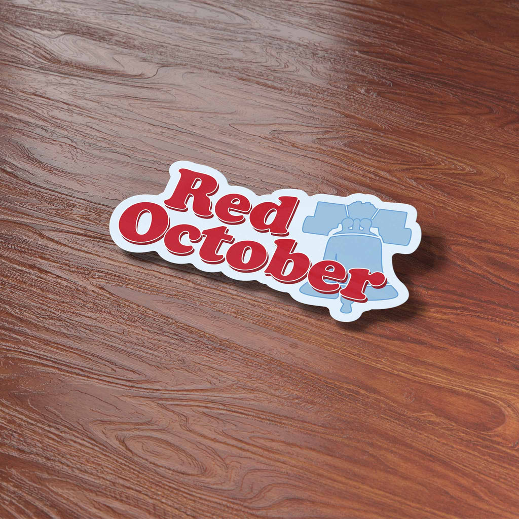 Red October Philadelphia Sticker