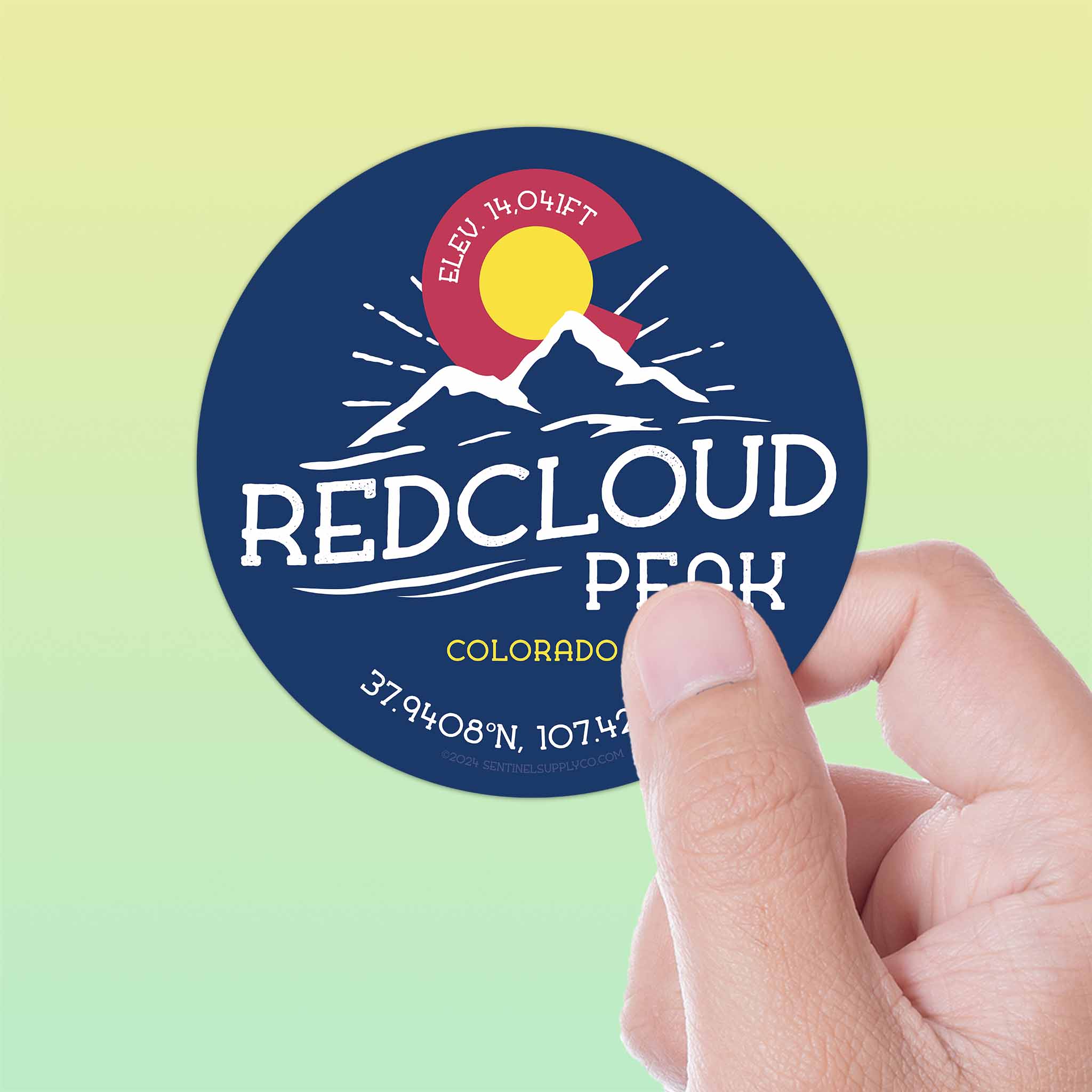 Colorado 14ers Sticker Collection - Rocky Mountain Decals