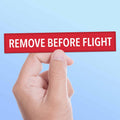 Remove Before Flight Sticker - Classic Aircraft Tag Decal