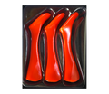 Headbanger Shad 9" Replacement Tails - Fluorescent Orange