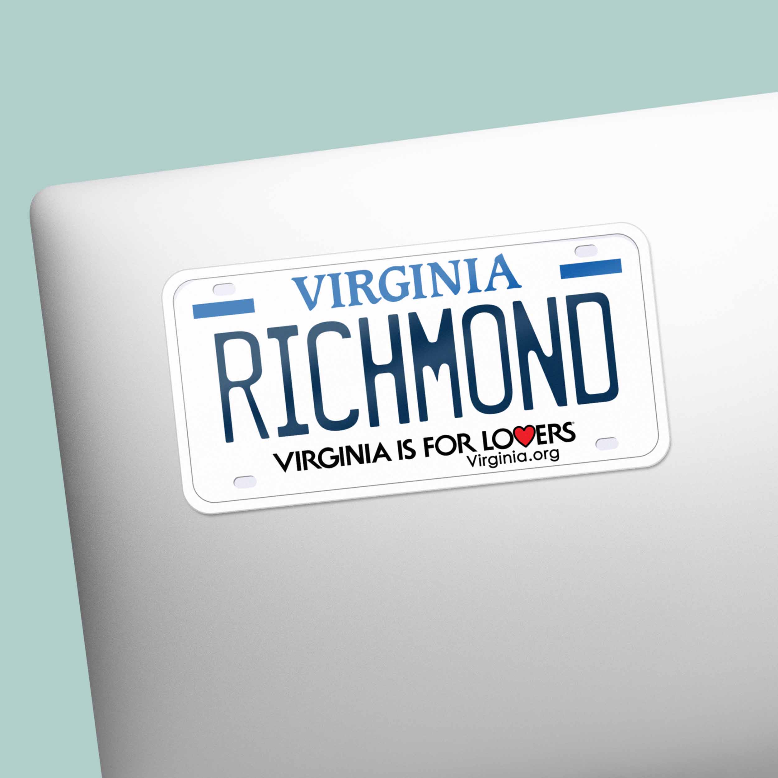 Virginia License Plate Stickers - Choose Your VA City
