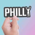 Philly Rocky Sticker - Philadelphia Decal for Hydroflask