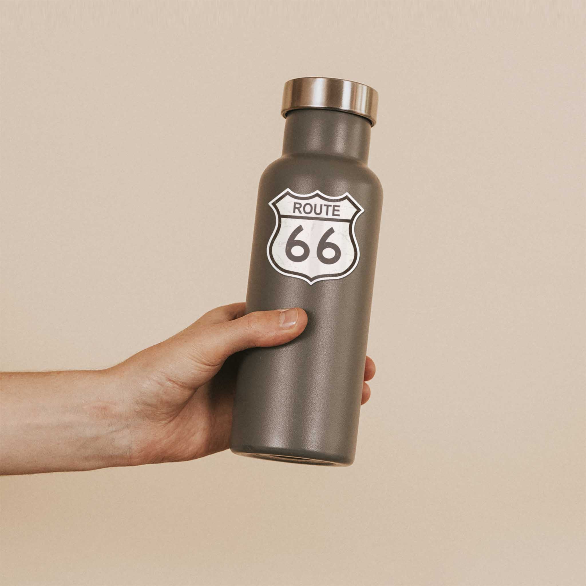 Route 66 Highway Sign Sticker