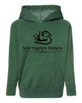 Hoodie - TODDLER  Moss Green Classic Logo