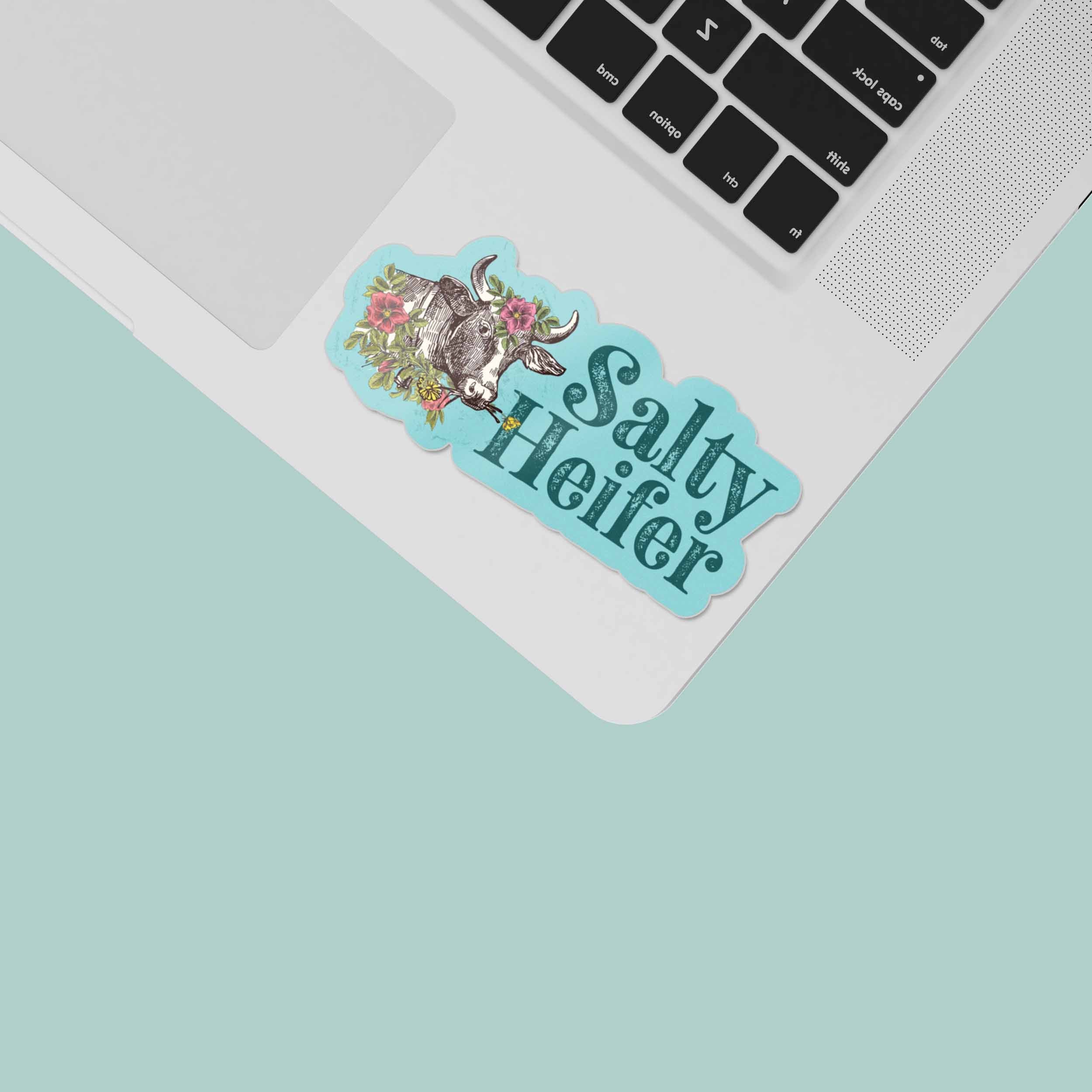 Salty Heifer Sticker