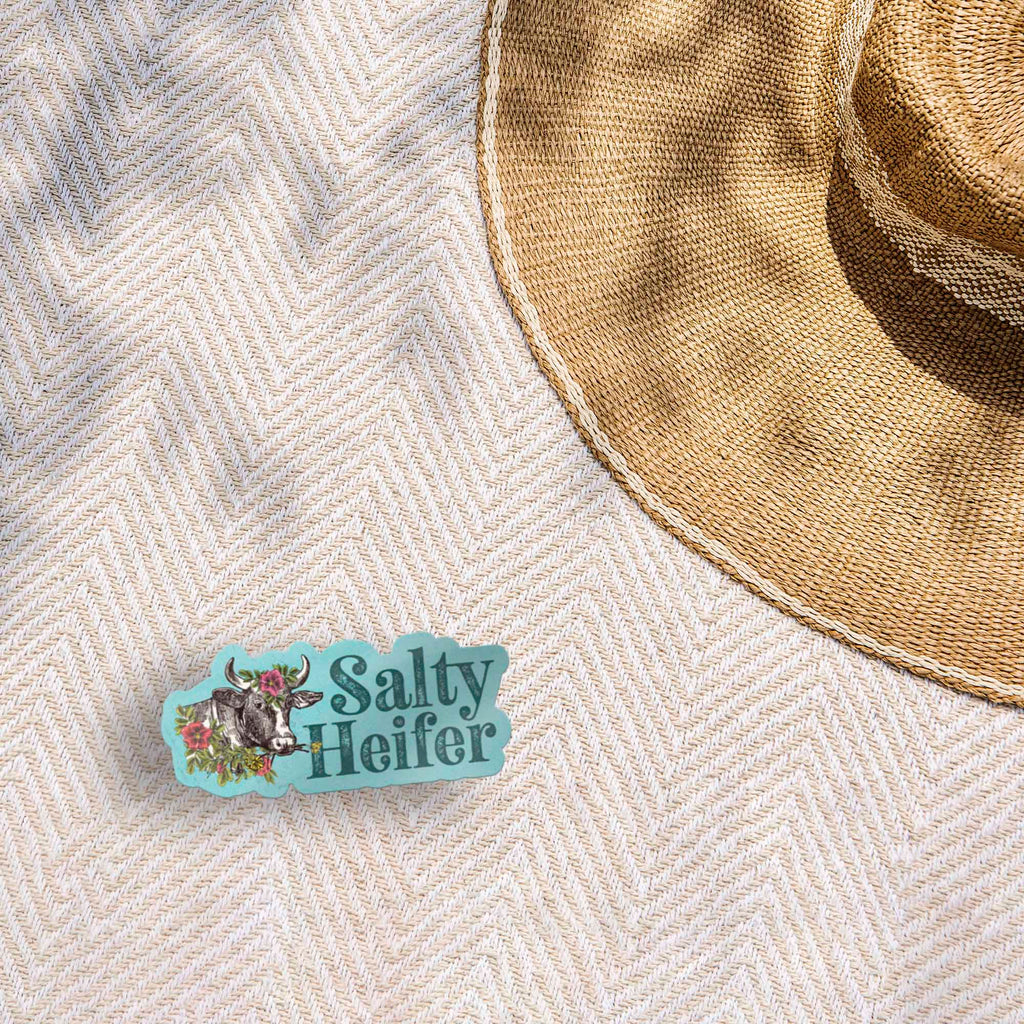 Salty Heifer Sticker