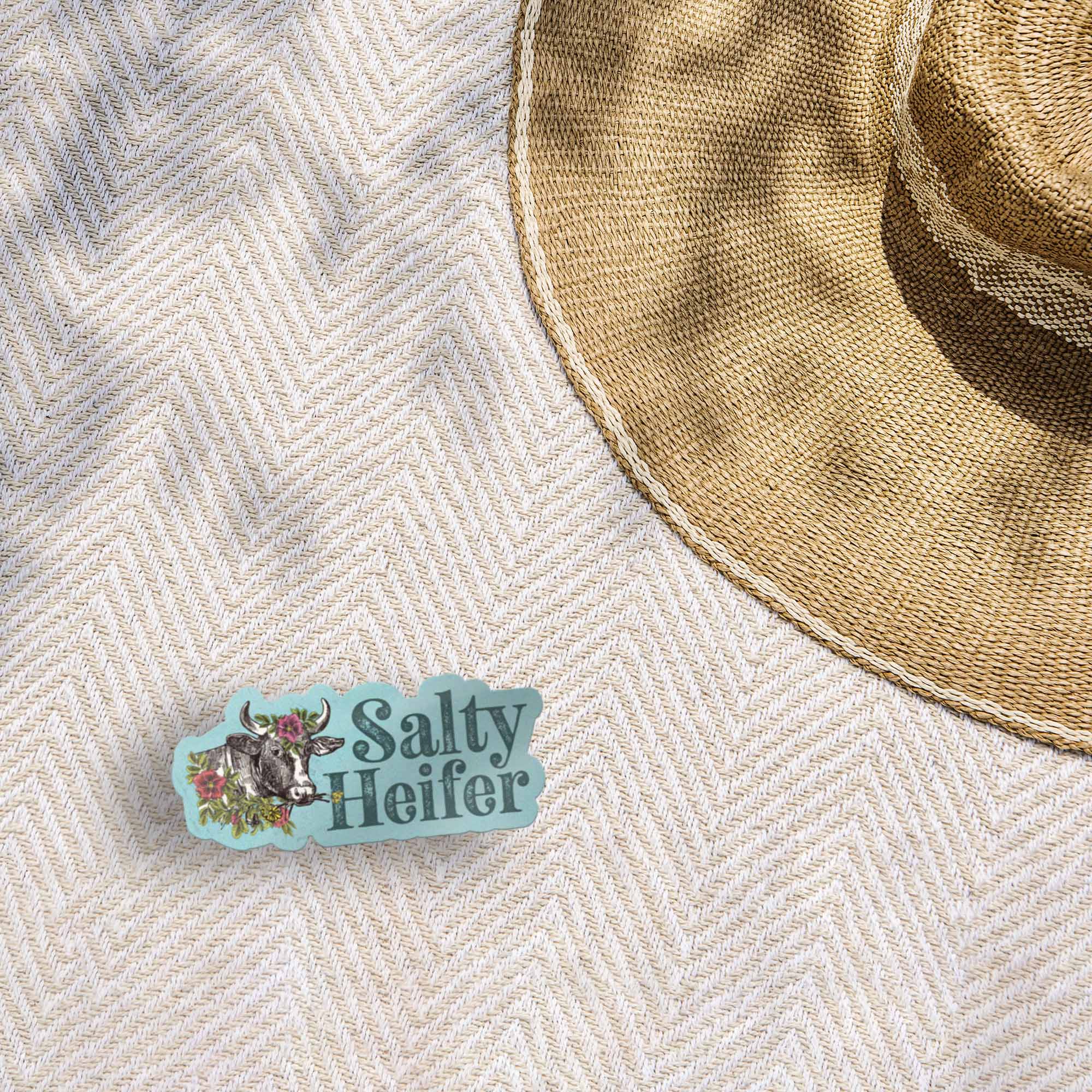 Salty Heifer Sticker