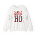 Santa’s Favorite Ho Cozy Christmas Crewneck | Funny Viral Holiday Sweatshirt for Women | Adult Humor Xmas Jumper