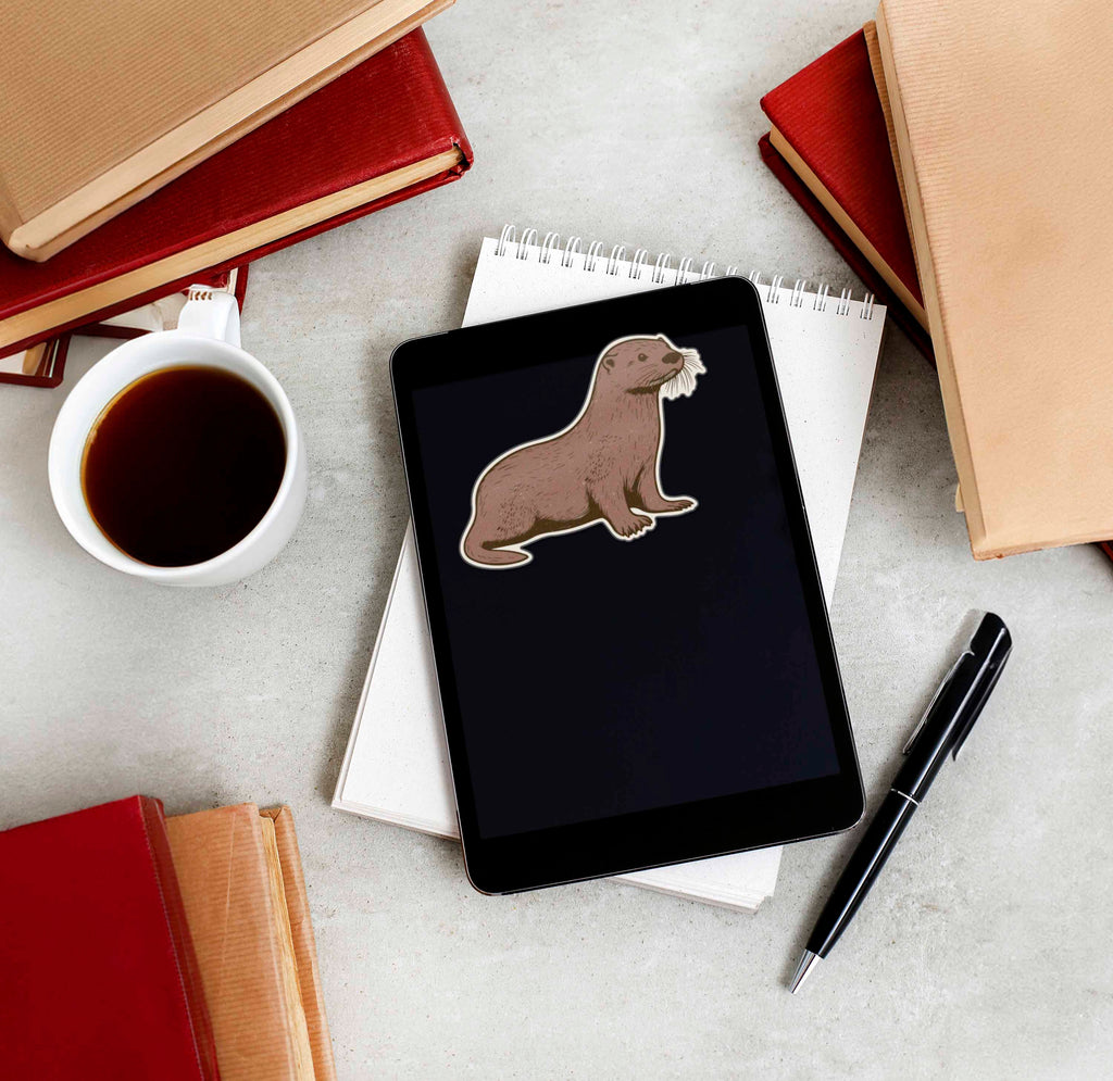 Sea Otter Sticker