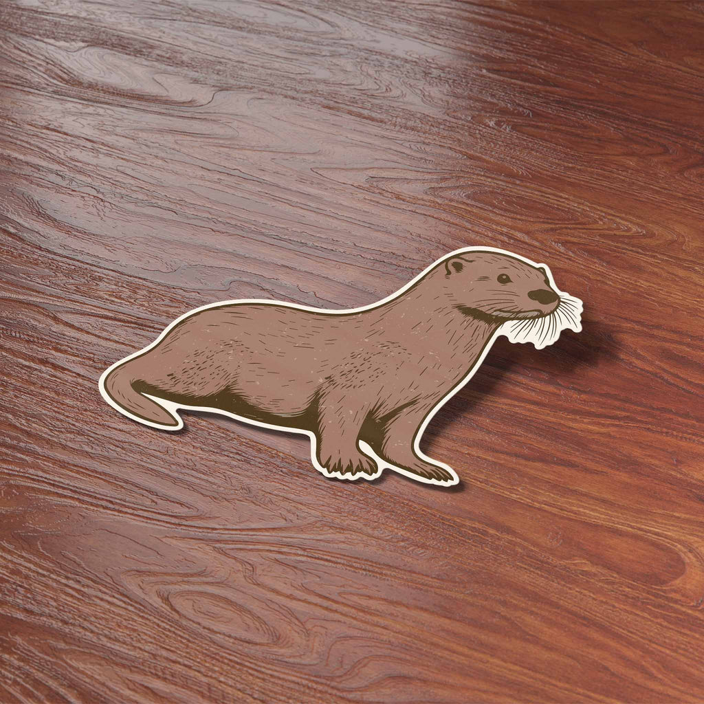 Sea Otter Sticker