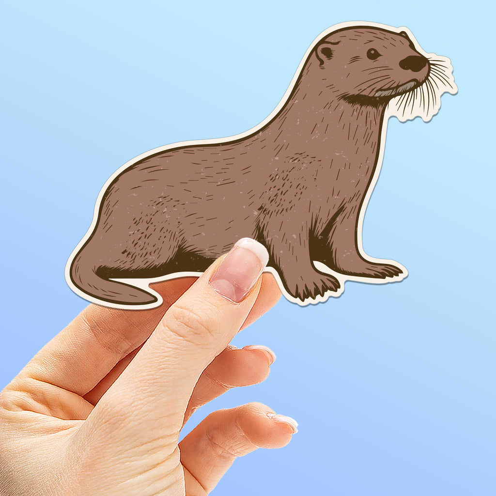 Sea Otter Sticker