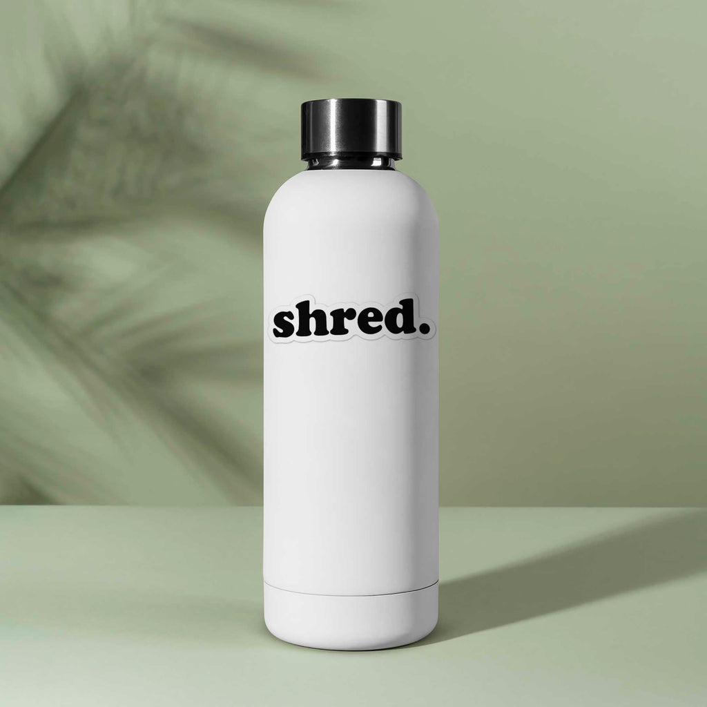 Shred Sticker