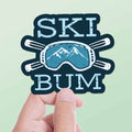 Ski Bum Winter Sports Sticker