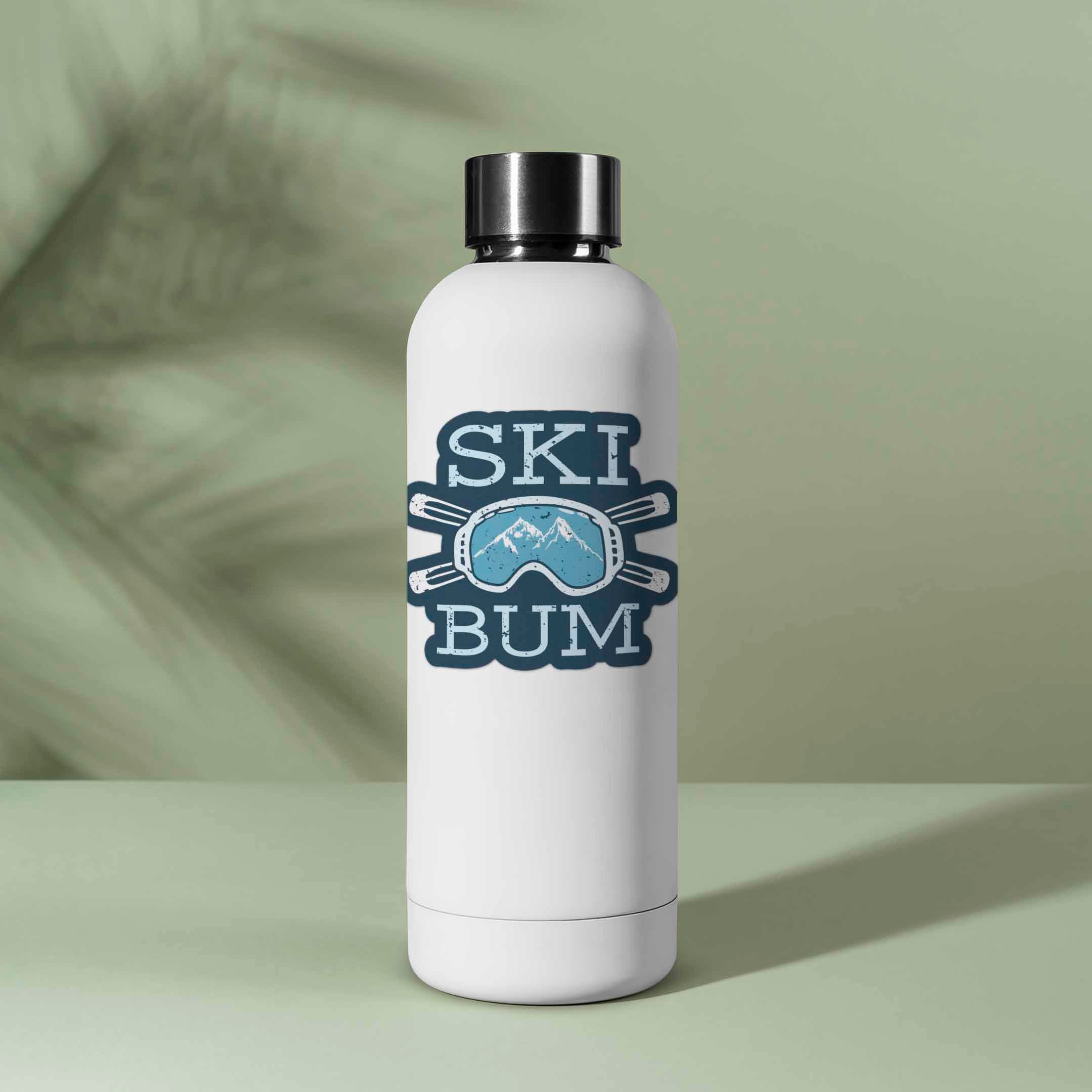 Ski Bum Winter Sports Sticker
