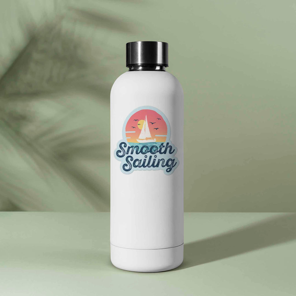 Smooth Sailing Boat Sticker