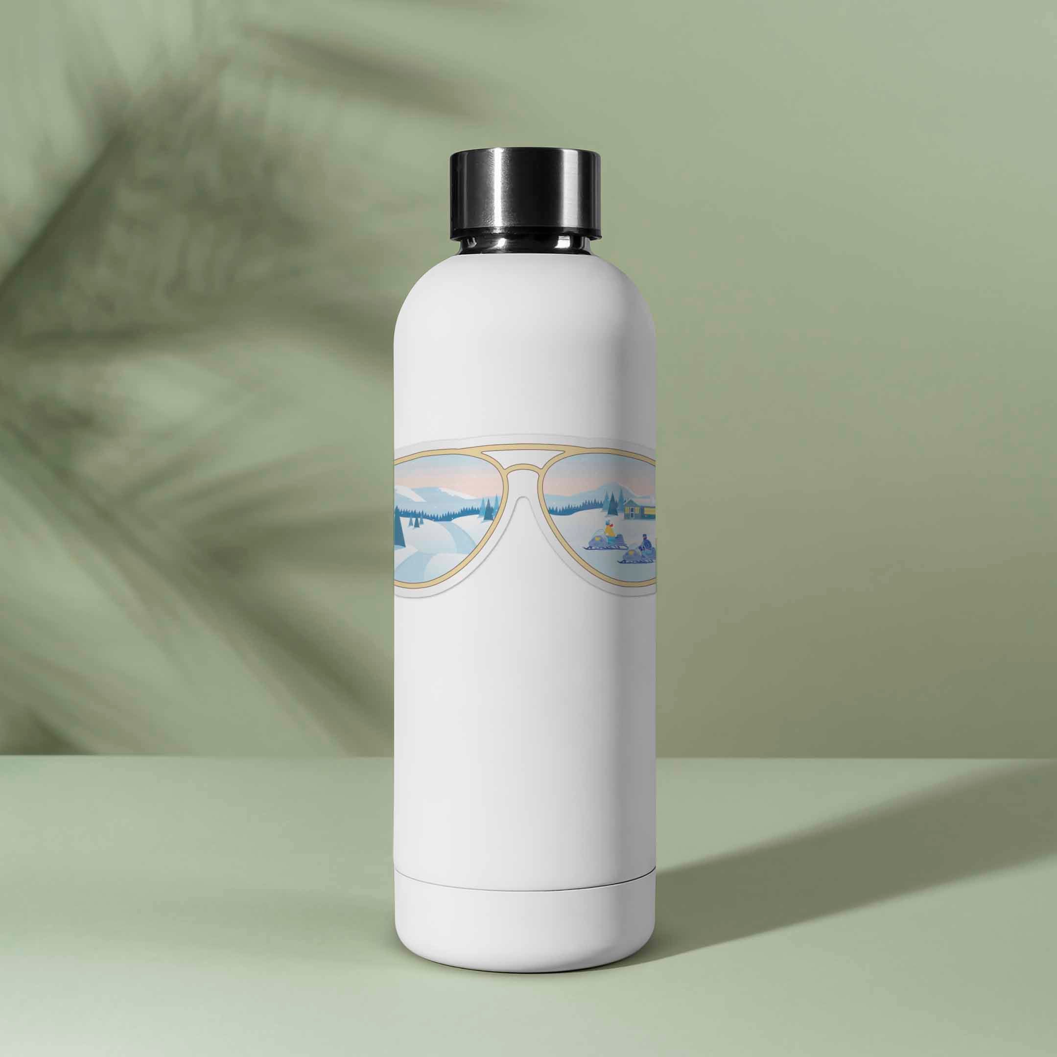 Sunglasses Snowmobile Sticker