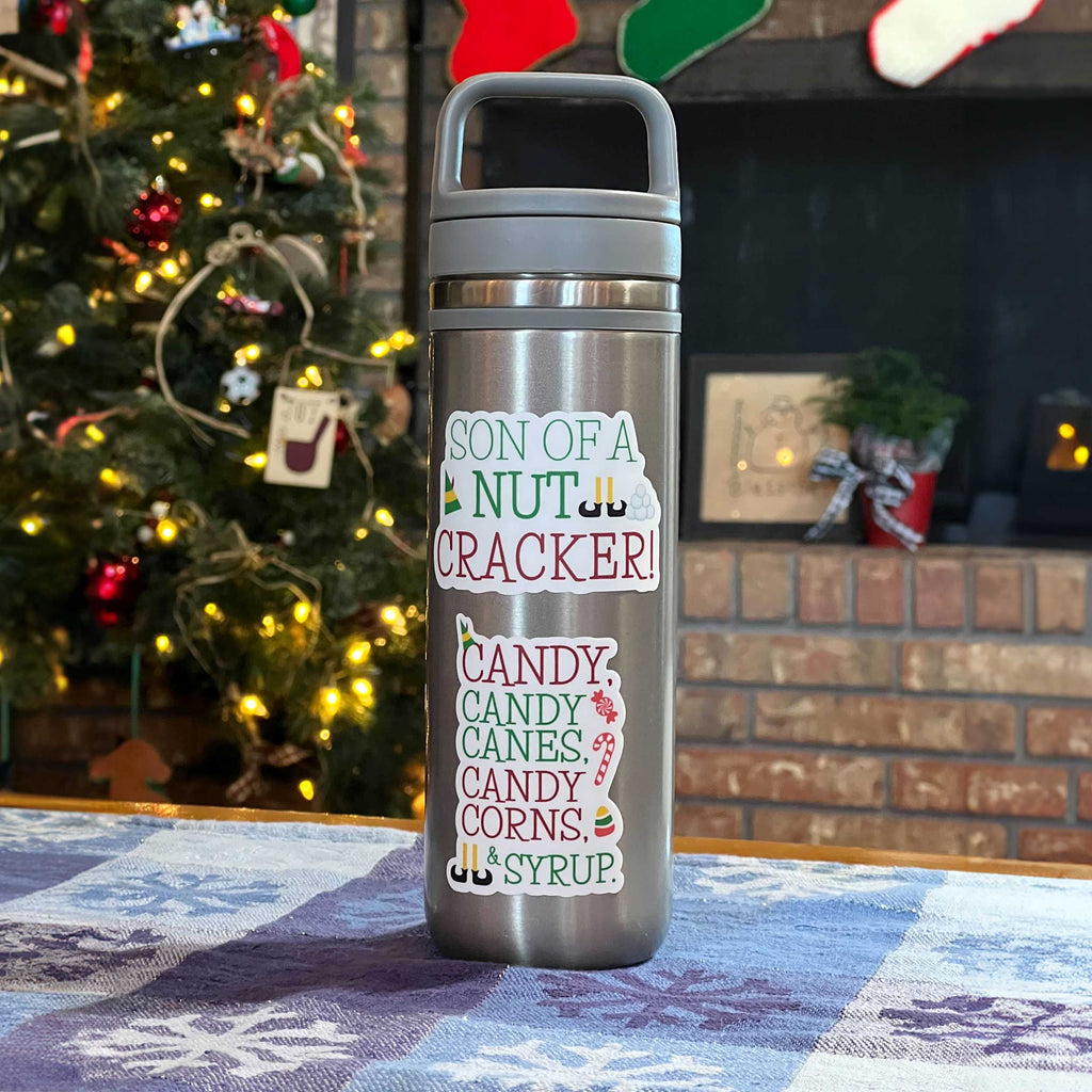 Son of a Nutcracker Christmas Movie Quote Sticker