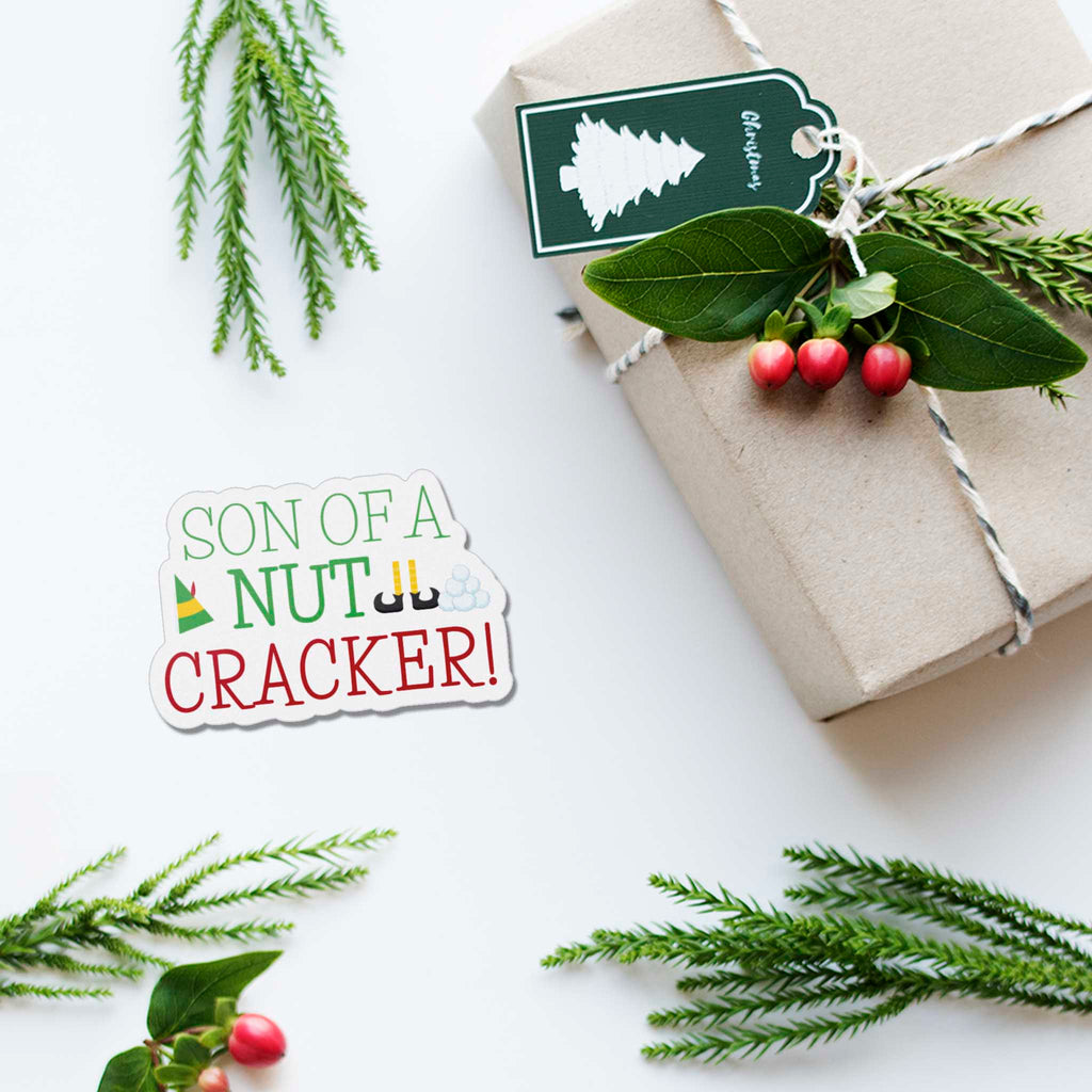 Son of a Nutcracker Christmas Movie Quote Sticker