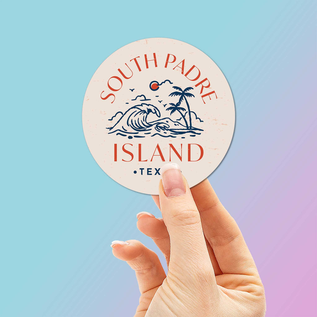 South Padre Island Texas Sticker