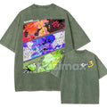 Splatoon 3 Cotton Unisex Round Neck Anime T-Shirt – Casual Graphic Tee