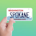 Spokane Washington License Plate Sticker