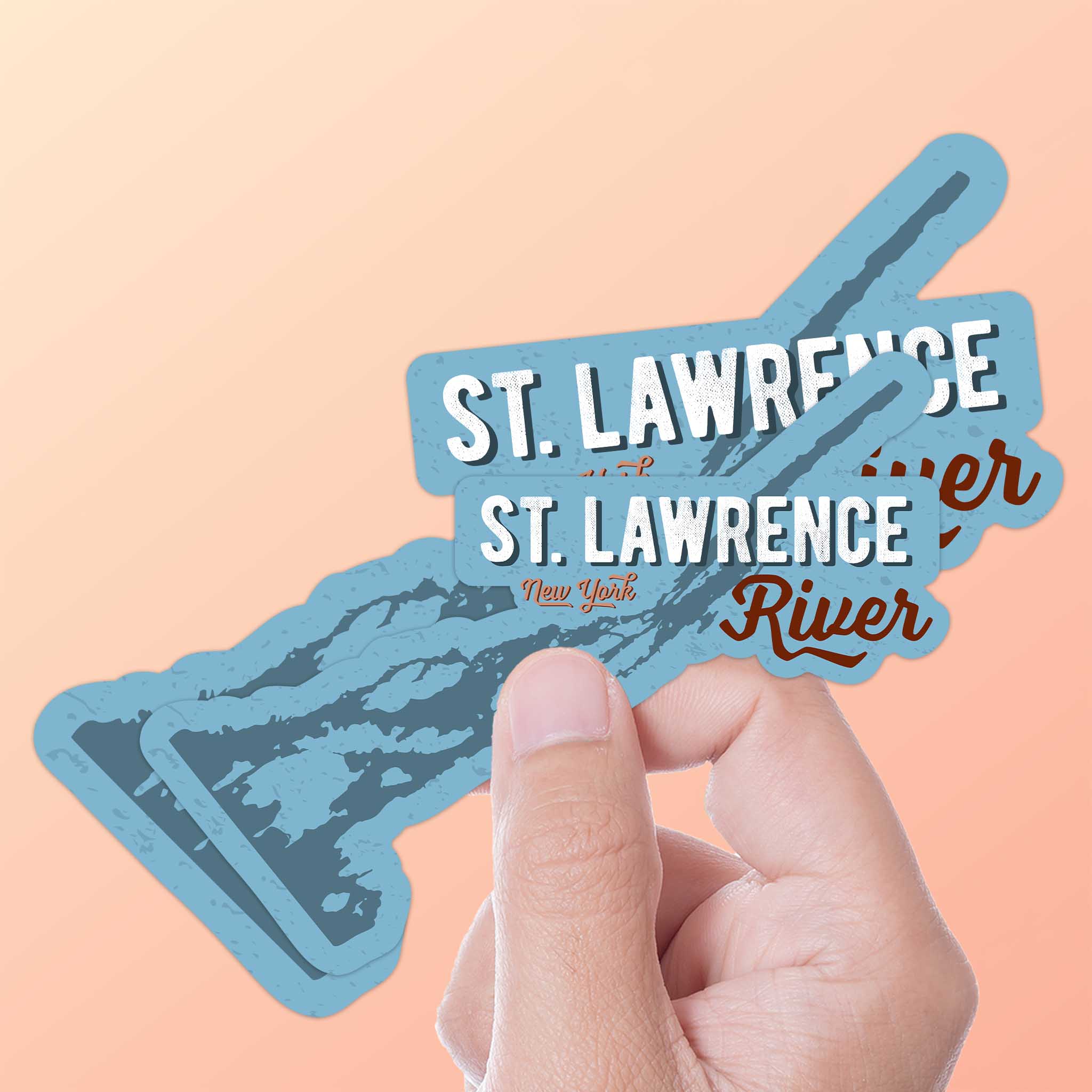 St. Lawrence River New York Sticker