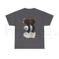 Stacked Bears Graphic Tee – Cute Polar, Panda & Brown Bear Unisex Shirt