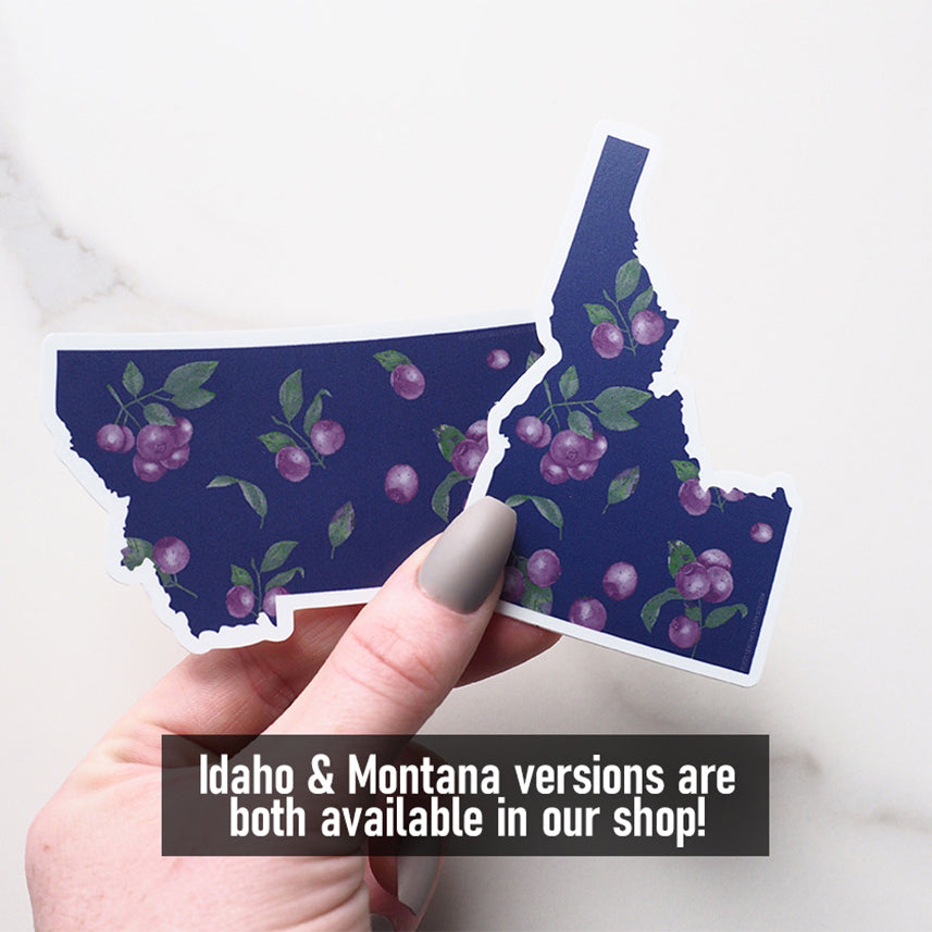 Huckleberry Montana Sticker