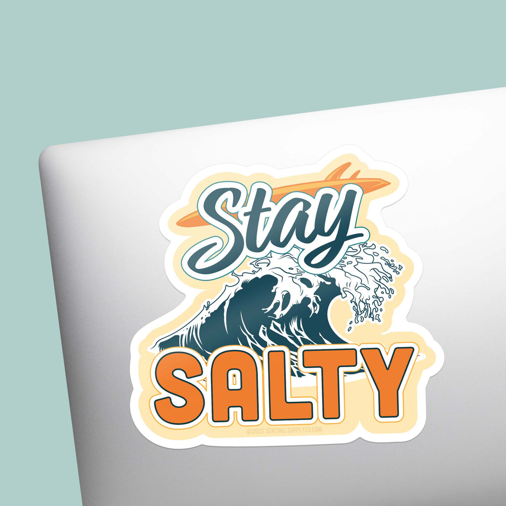 Stay Salty Surfing Sticker