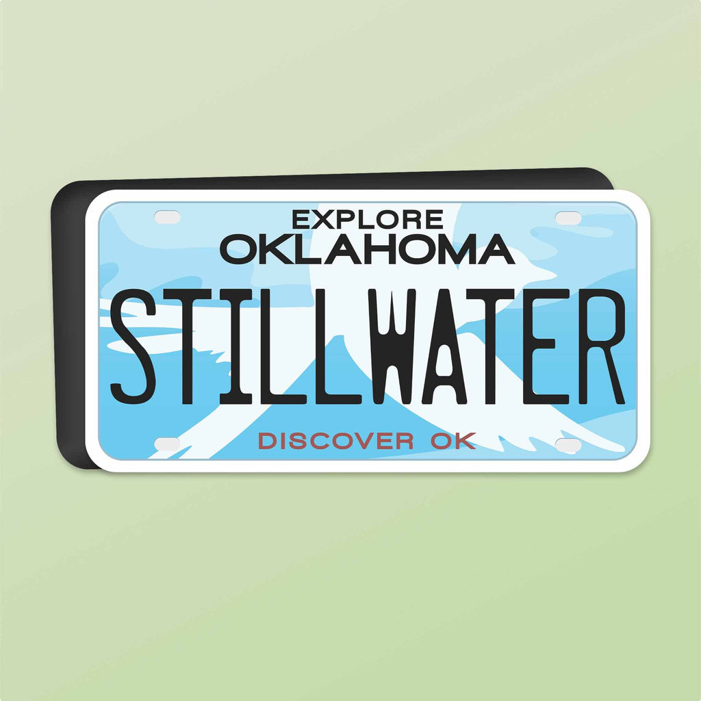 Stillwater Oklahoma Car Magnet - Flexible OK Fridge Magnet