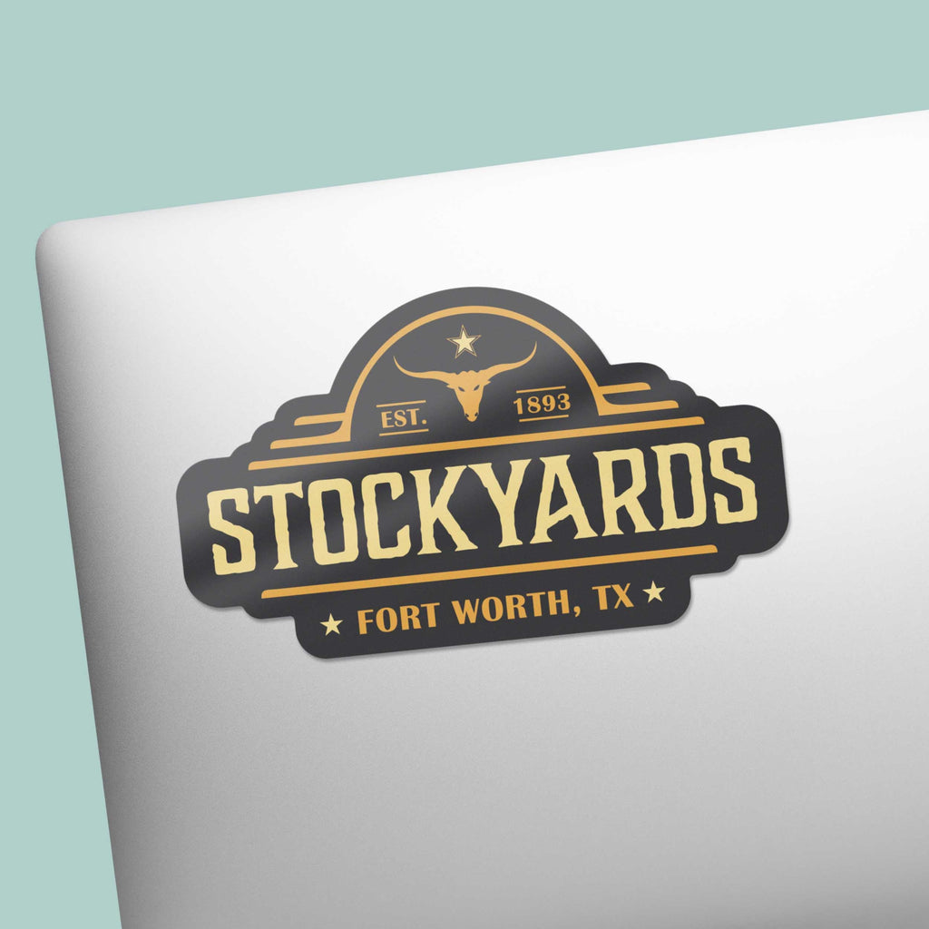 Fort Worth Stockyards Sticker