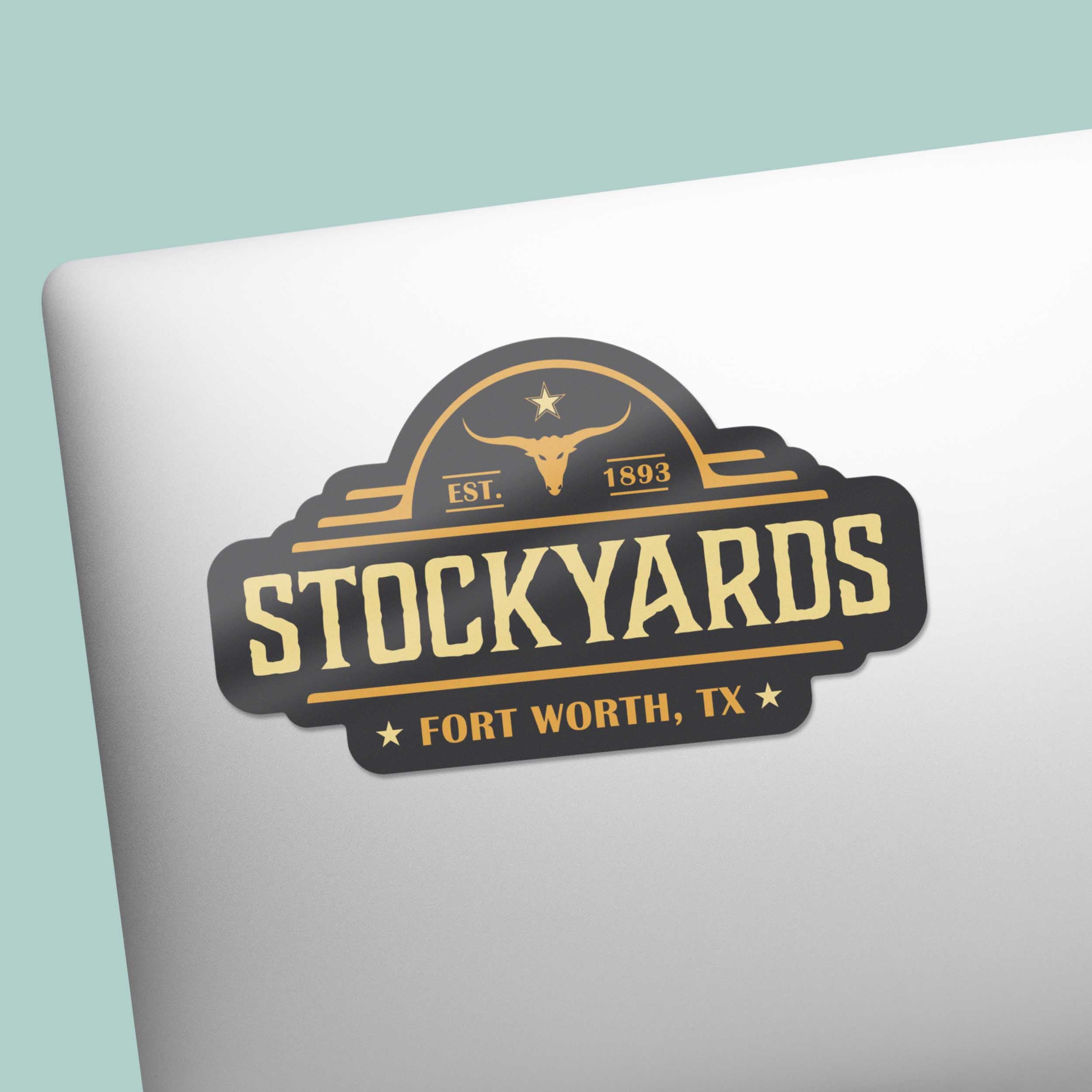 Fort Worth Stockyards Sticker