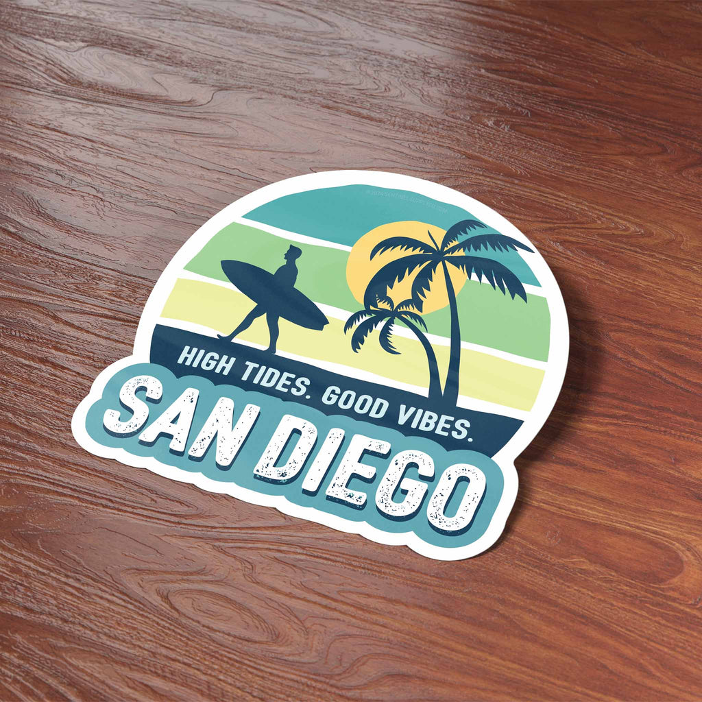 Surf San Diego Sticker