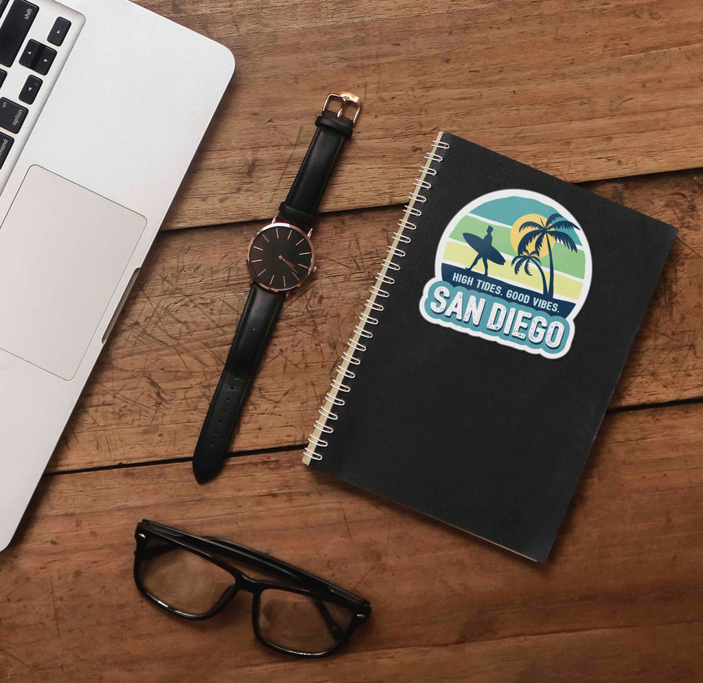 Surf San Diego Sticker