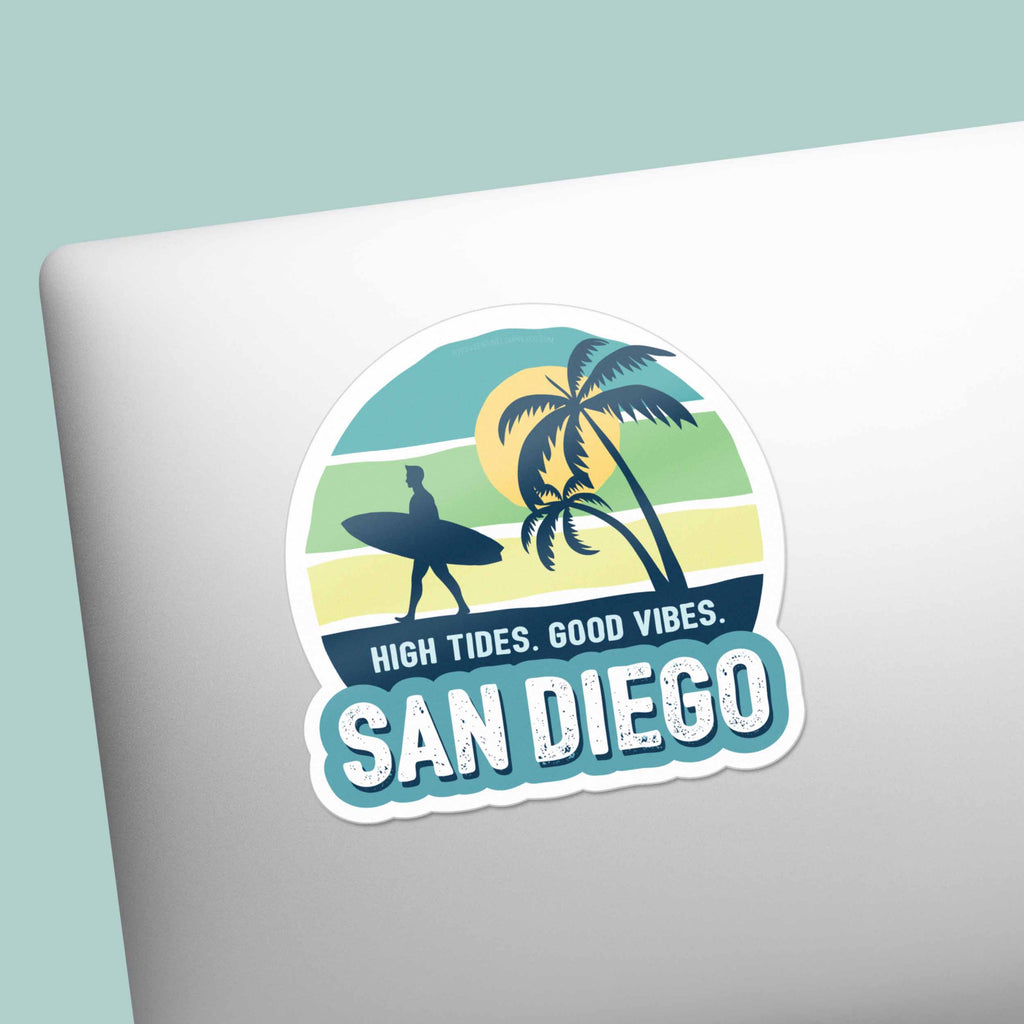 Surf San Diego Sticker